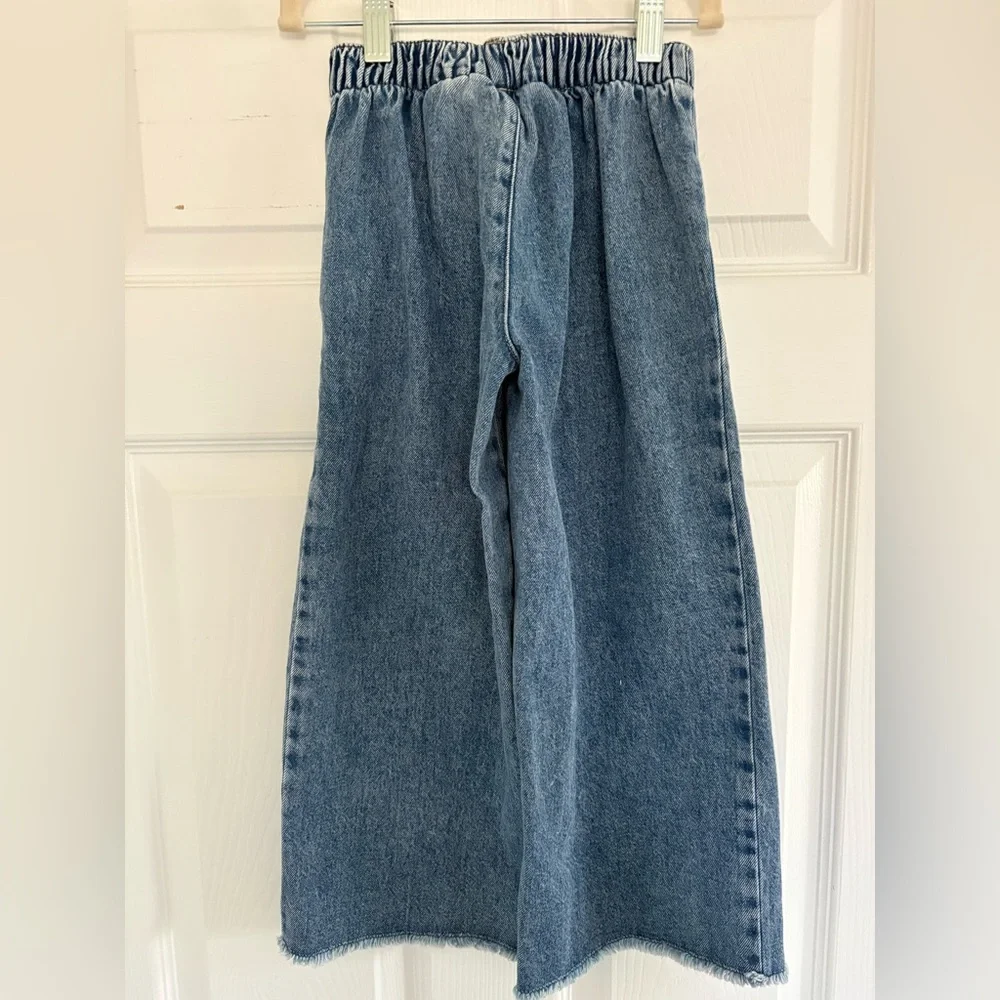 Girl’s H&M Wide Leg Pull-On Trousers